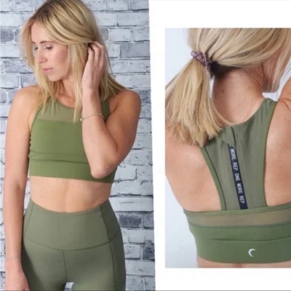 Zyia All Star Bra Olive - Picture 2 of 4